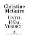 [Kathryn MacKay 07] • Until the Final Verdict